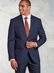 Brook Taverner Blue SB2 Overcheck Suit Jacket - Image 1 of 6