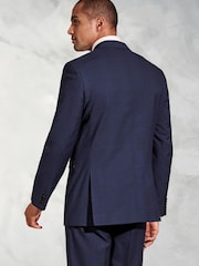 Brook Taverner Blue SB2 Overcheck Suit Jacket - Image 2 of 6
