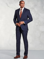 Brook Taverner Blue SB2 Overcheck Suit Jacket - Image 3 of 6