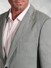 Brook Taverner Grey Washed Jacket - Image 3 of 5