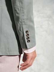 Brook Taverner Grey Washed Jacket - Image 4 of 5