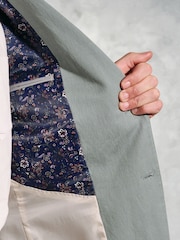 Brook Taverner Grey Garment Washed Jacket - Image 6 of 6