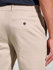 Brook Taverner Cream Sateen Stretch Trousers - Image 3 of 3
