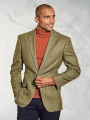 Brook Taverner Green Wool Tweed Jacket - Image 1 of 5