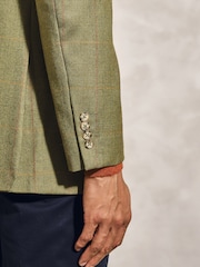 Brook Taverner Green Wool Tweed Jacket - Image 4 of 5