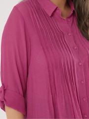 Rosa - Blusa Evans Pintuck - Imagem 4 de 5