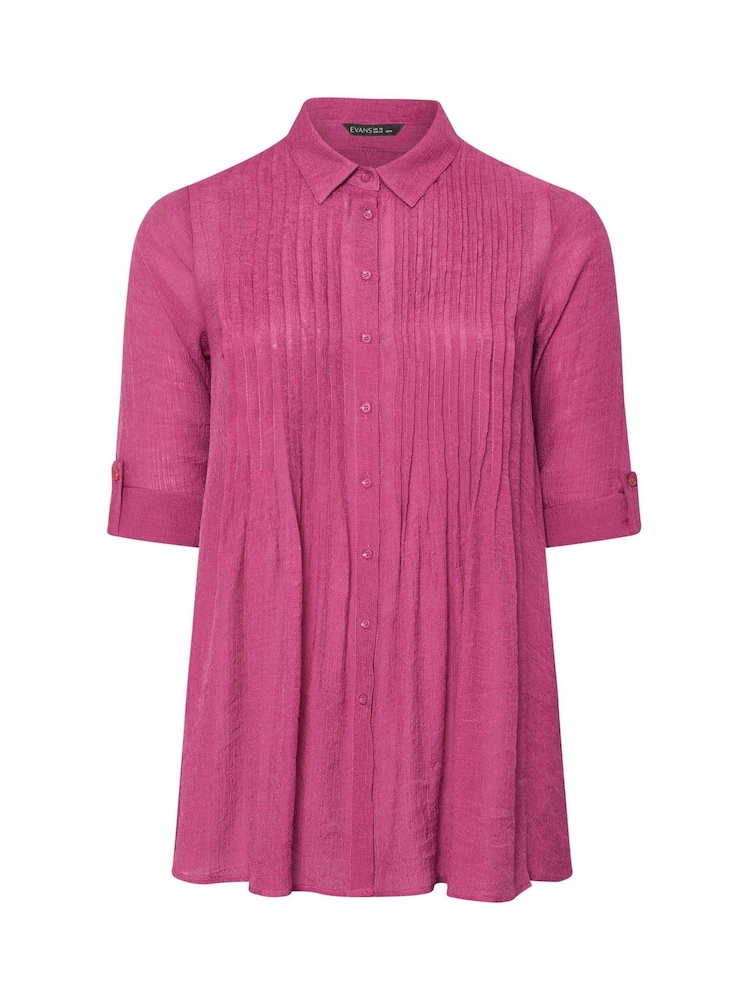 Rosa - Blusa Evans Pintuck - Imagem 5 de 5