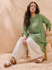 Evans Green Double Layer Tunic - Image 2 of 5