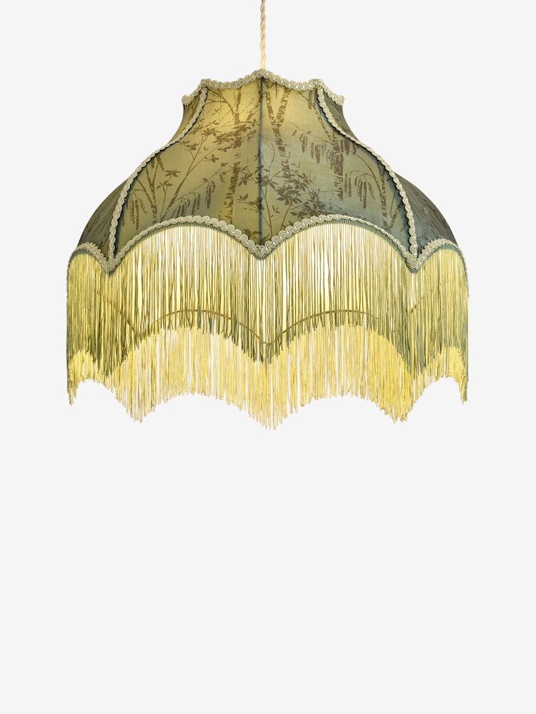Green Arabella Easy Fit Pendant Lamp Shade - Image 1 of 2 Green Arabella Easy Fit Pendant Lamp Shade - Image 1 of 2