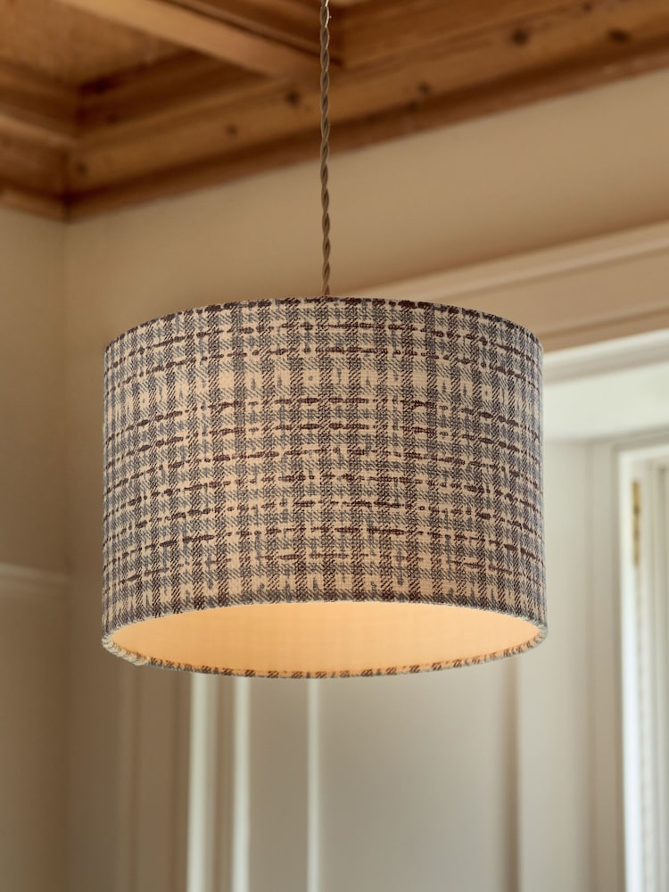Blue Chesham Easy Fit Pendant Lamp Shade - Image 2 of 5
