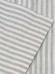 Brook Taverner Green Pure 100% Linen Shirt - Image 4 of 4
