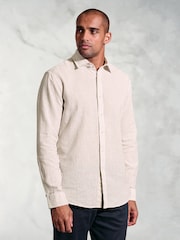 Camisa de linho Brook Taverner Pure 100% - Imagem 1 de 4