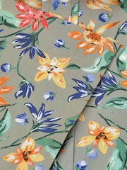 Brook Taverner Green Tropical Print Shirt - Image 4 of 4