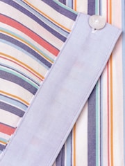 Brook Taverner White Portofino 100% Cotton Shirt - Image 3 of 4