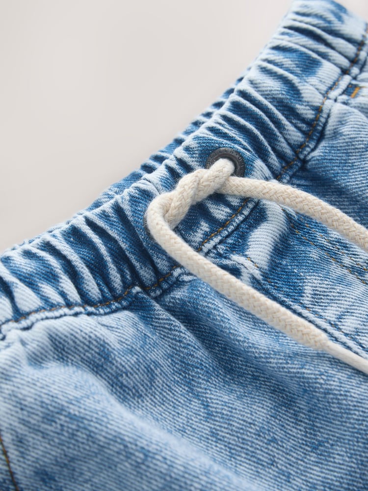 Mid Blue Denim Monster Graffiti Jeans (3mths-7yrs) - Image 8 of 8