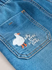 Dark Blue Character Farm - Loose Pull On Jeans (3mths-7yrs) - Bild 9 von 9