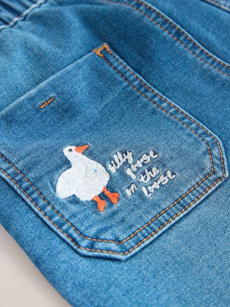 Dark Blue Character Farm Loose Pull On Jeans (3mths-7yrs) - Image 9 of 9 Dark Blue Character Farm Loose Pull On Jeans (3mths-7yrs) - Image 9 of 9