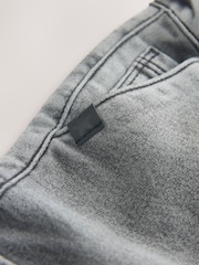 Grau - Weite Cargo-Jeans mit bequemem Stretchmaterial (3 Monate bis7 Jahre) - Bild 8 von 8