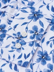 Brook Taverner Blue Watercolour Shirt - Image 4 of 4