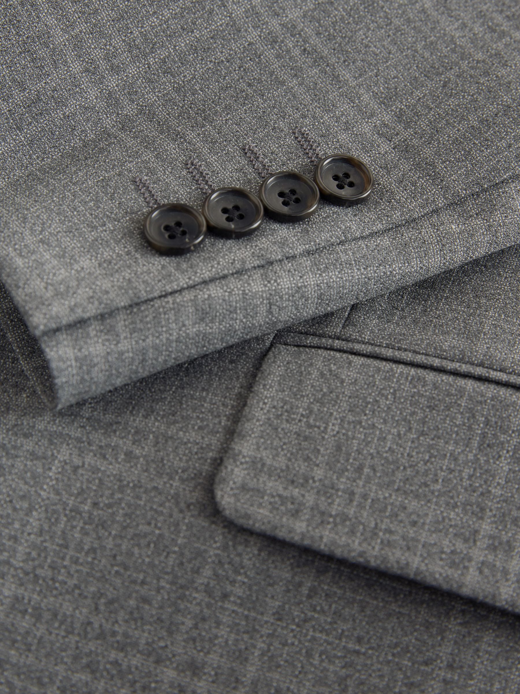 Buy Grey Slim Fit Check Suit Jacket from Next USA