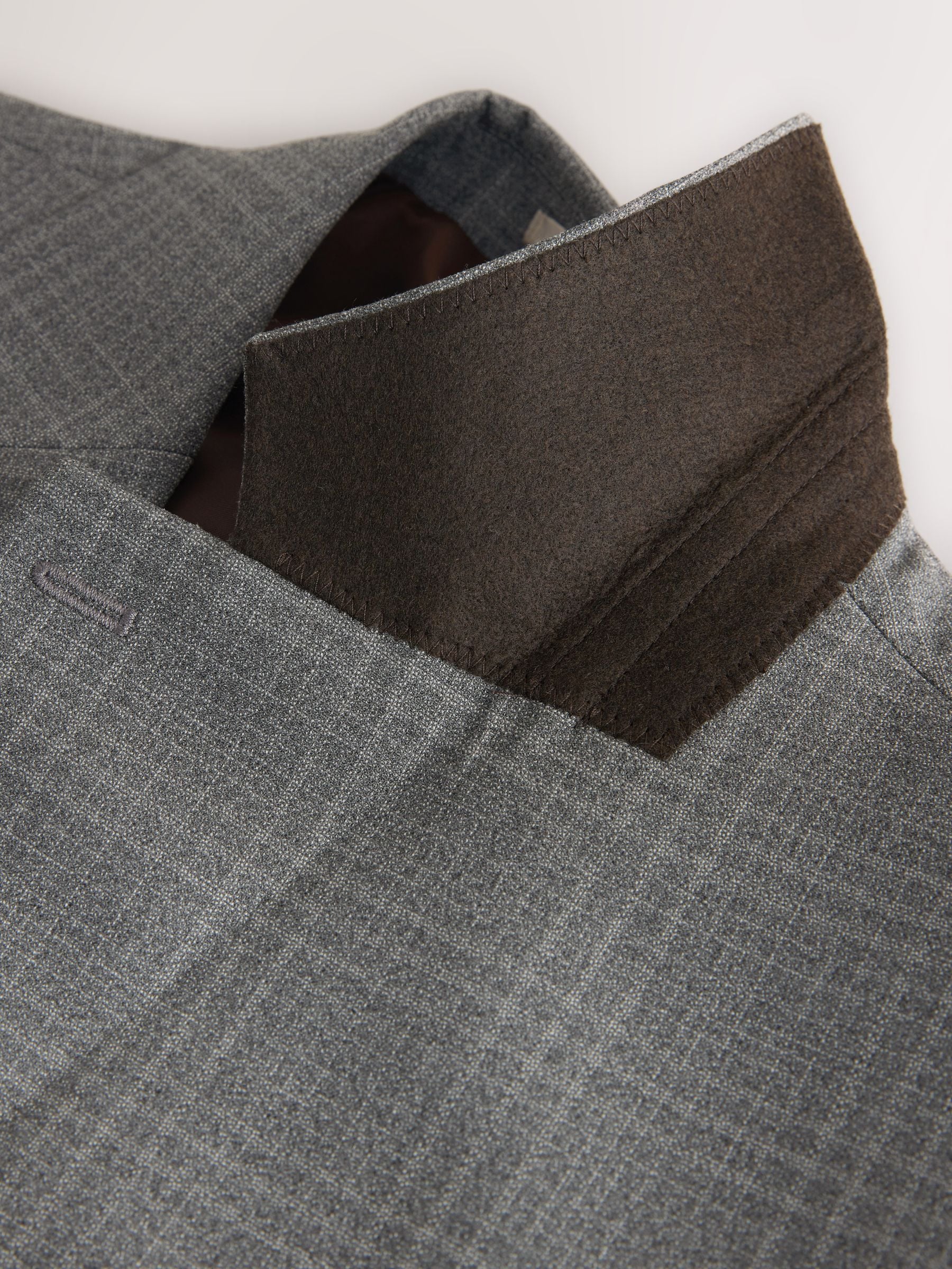 Buy Grey Slim Fit Check Suit Jacket from Next USA