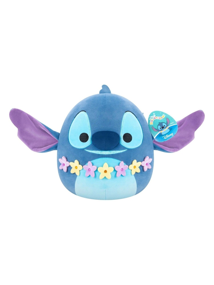 Jazawares Squishmallows 10in Disney Stitch with Lei - Image 1 of 5