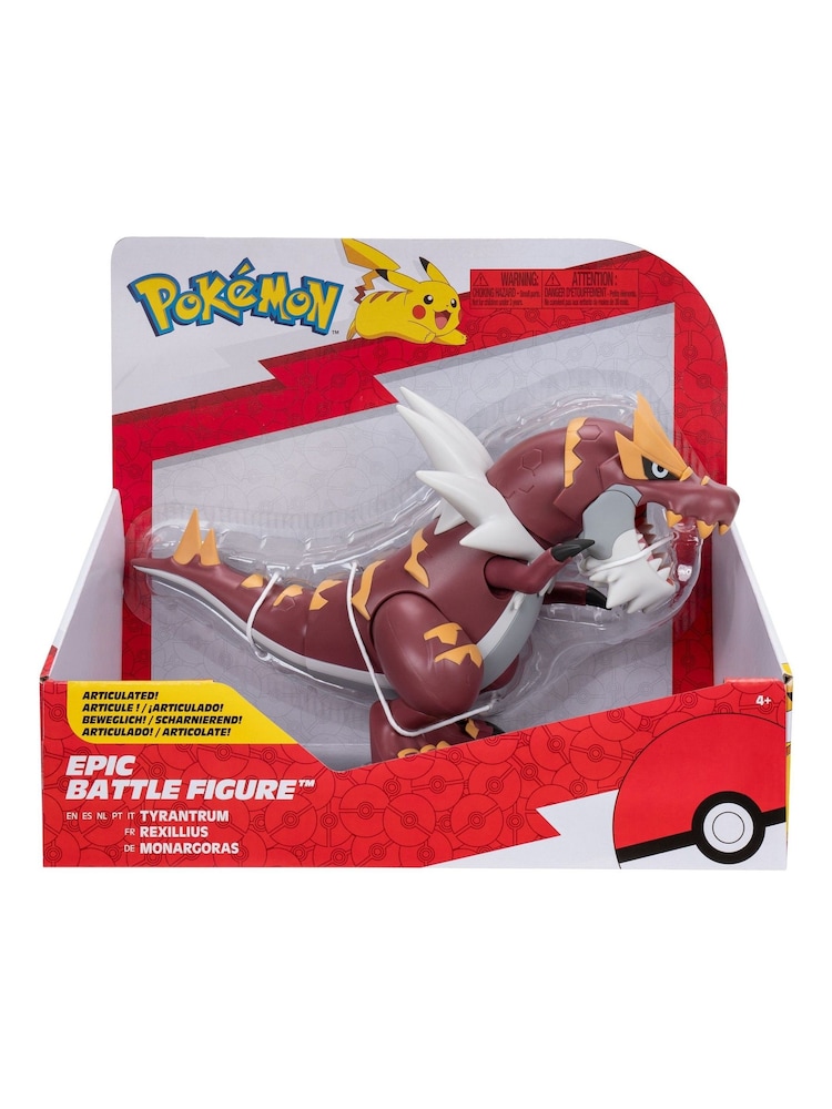 Jazawares Pokemon Epic Battle Figure Tyrantrum W7 - Image 1 of 5