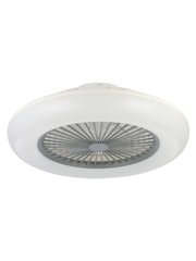 Eglo White Sayulita-L Integrated LED 3 Speed Ceiling Fan - Image 2 of 5