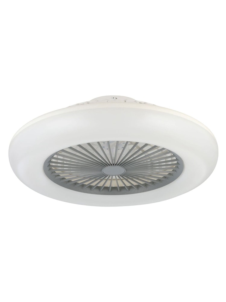 Eglo White Sayulita-L Integrated LED 3 Speed Ceiling Fan - Image 2 of 5