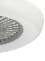 Eglo White Sayulita-L Integrated LED 3 Speed Ceiling Fan - Image 3 of 5