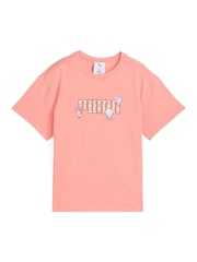 Różowy - Puma X Hello Kitty And Friends Kids Relaxed Graphic T-Shirt - Image 3 of 4