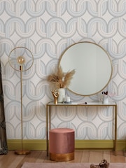 Graham & Brown Day Envy In the Loop Hazy A4 Wallpaper Sample - Image 4 of 4