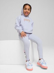 Puma Blue X Hello Kitty And Friends Kids Relaxed Hoodie - Image 1 of 3
