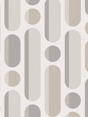 Graham & Brown Neutrals Envy Morse A4 Wallpaper Sample - Image 2 of 3