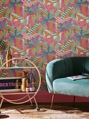 Graham & Brown Summer Heat Envy Vacay A4 Wallpaper Sample - Image 1 of 3