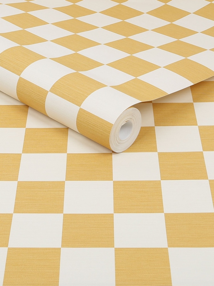 Graham & Brown Honey Envy Check Me Out A4 Wallpaper Sample - Image 3 of 3 Graham & Brown Honey Envy Check Me Out A4 Wallpaper Sample - Image 3 of 3