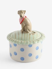 Cath Kidston Blue Spot Dog Trinket Jar - Image 5 of 5