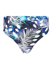 Star by Julien MacDonald Blue Chrome Bikini Bottoms - Image 2 of 3
