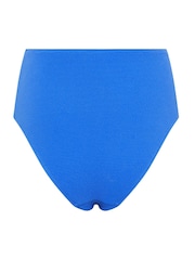 Star by Julien MacDonald Blue Textured Bikini Bottoms - Image 3 of 3