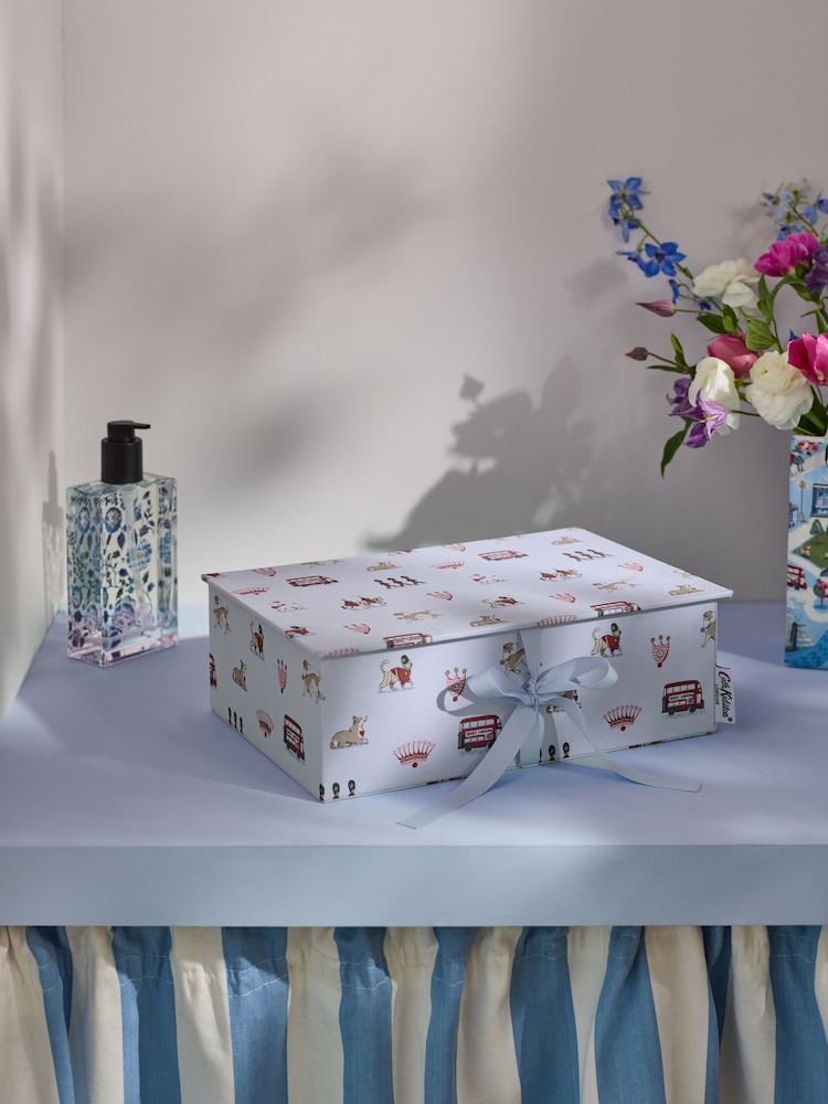 Cath Kidston Blue London Storage Box - Image 1 of 6