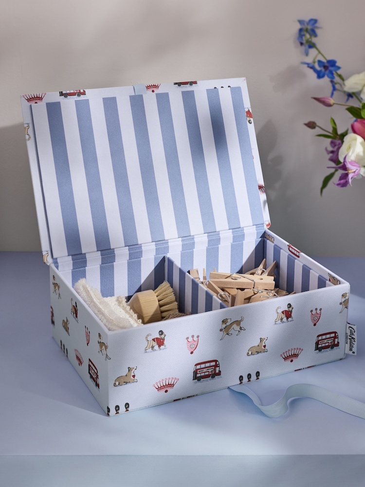 Cath Kidston Blue London Storage Box - Image 2 of 6