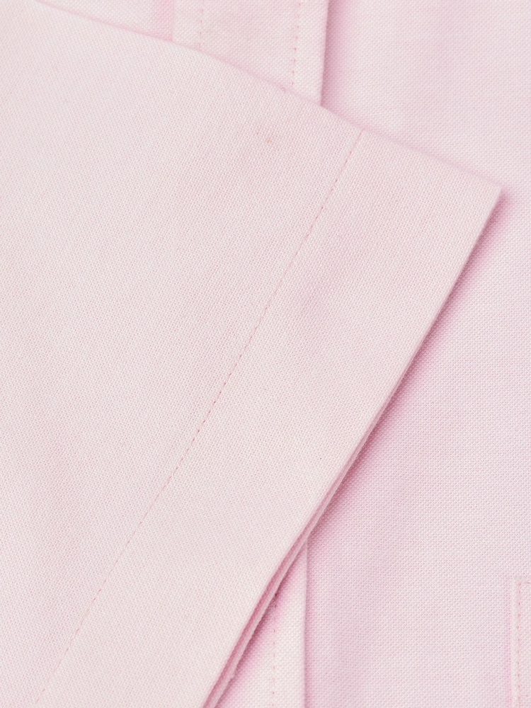 Brook Taverner Pink 100% Cotton Oxford Shirt - Image 4 of 4