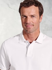 Brook Taverner 100% Cotton Pique Polo Shirt - صورة 4 من 5