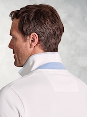Brook Taverner 100% Cotton Pique Polo Shirt - صورة 5 من 5