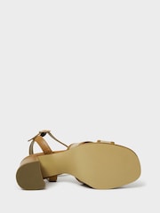 Crew Clothing Natural High Heel Sandals - Image 4 of 4
