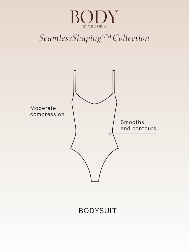 Victoria's Secret Caramel Nude Seamless Shaping™ Bodysuit - Image 5 of 5 Victoria's Secret Caramel Nude Seamless Shaping™ Bodysuit - Image 5 of 5