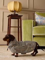 Joules Brown Henson Check Packaway Jacket - Image 1 of 6