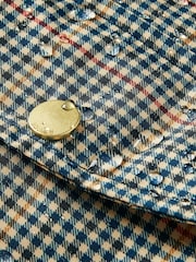 Joules Brown Henson Check Packaway Jacket - Image 2 of 6