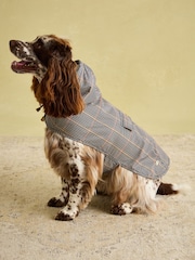 Joules Brown Henson Check Packaway Jacket - Image 5 of 6