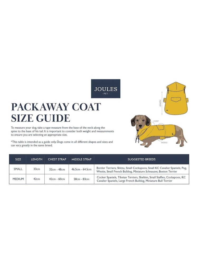 Joules Brown Henson Check Packaway Jacket - Image 6 of 6